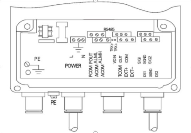 電磁流量計(jì)端子接線
